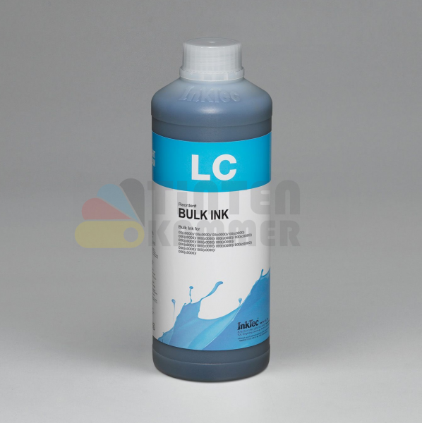 1 Liter Inktec light cyan Nachfülltinte für Epson Eco Tank